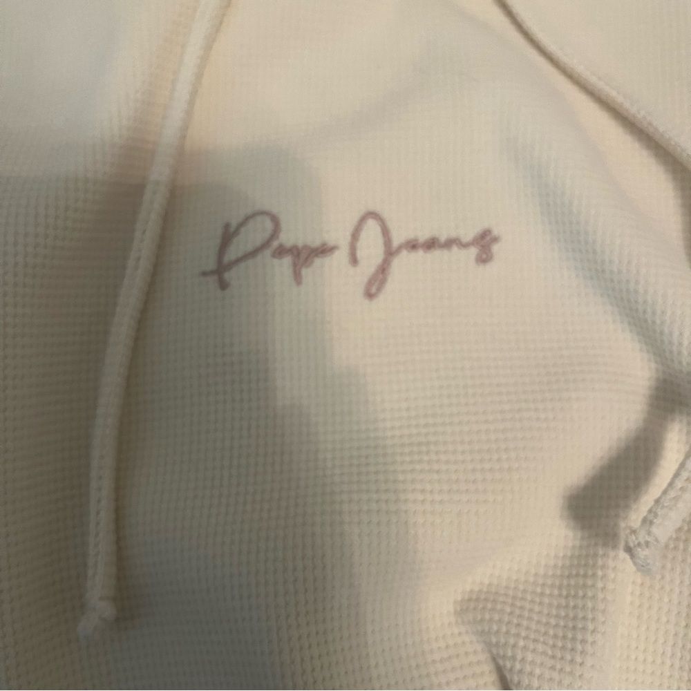 Pepe Jeans London Off-White Hoodie NWT - Picture 9 of 12